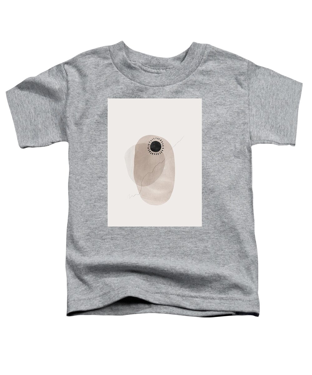 Shapes Toddler T-Shirt featuring the photograph Geometric Abstract Watercolor by Georgia Clare