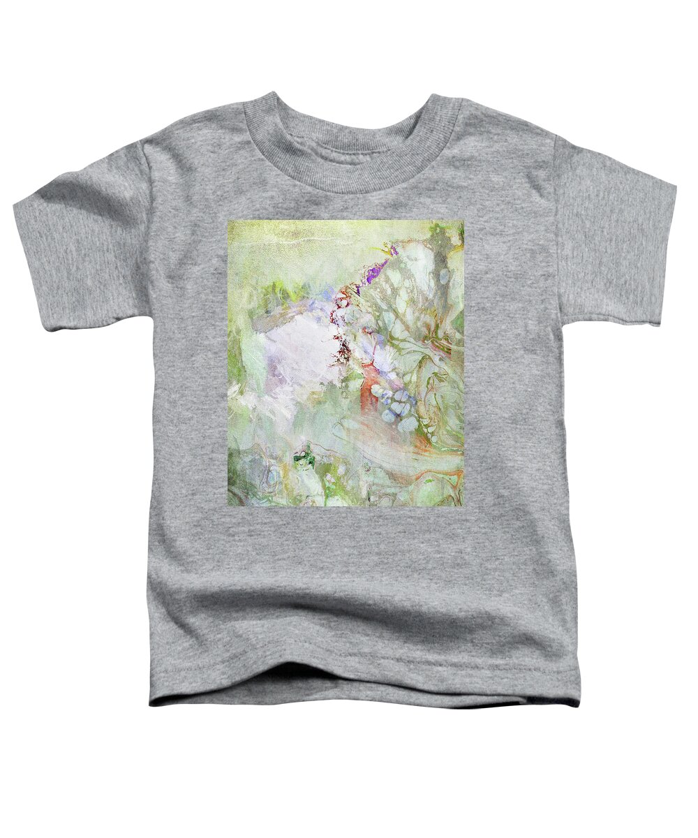 Abstract Toddler T-Shirt featuring the photograph Glass Wing by Karen Lynch