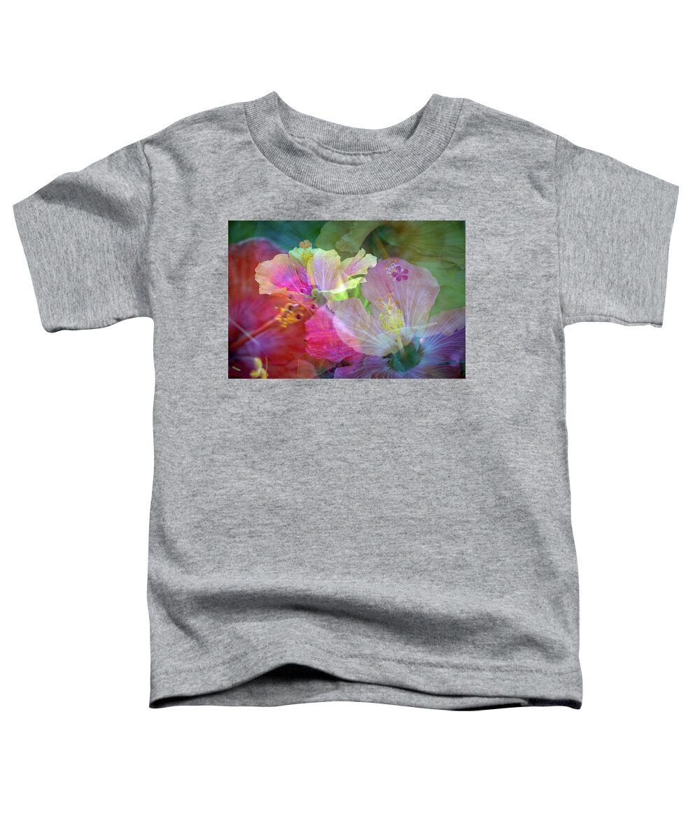 Flowers Toddler T-Shirt featuring the photograph Hibiscus by M Kathleen Warren