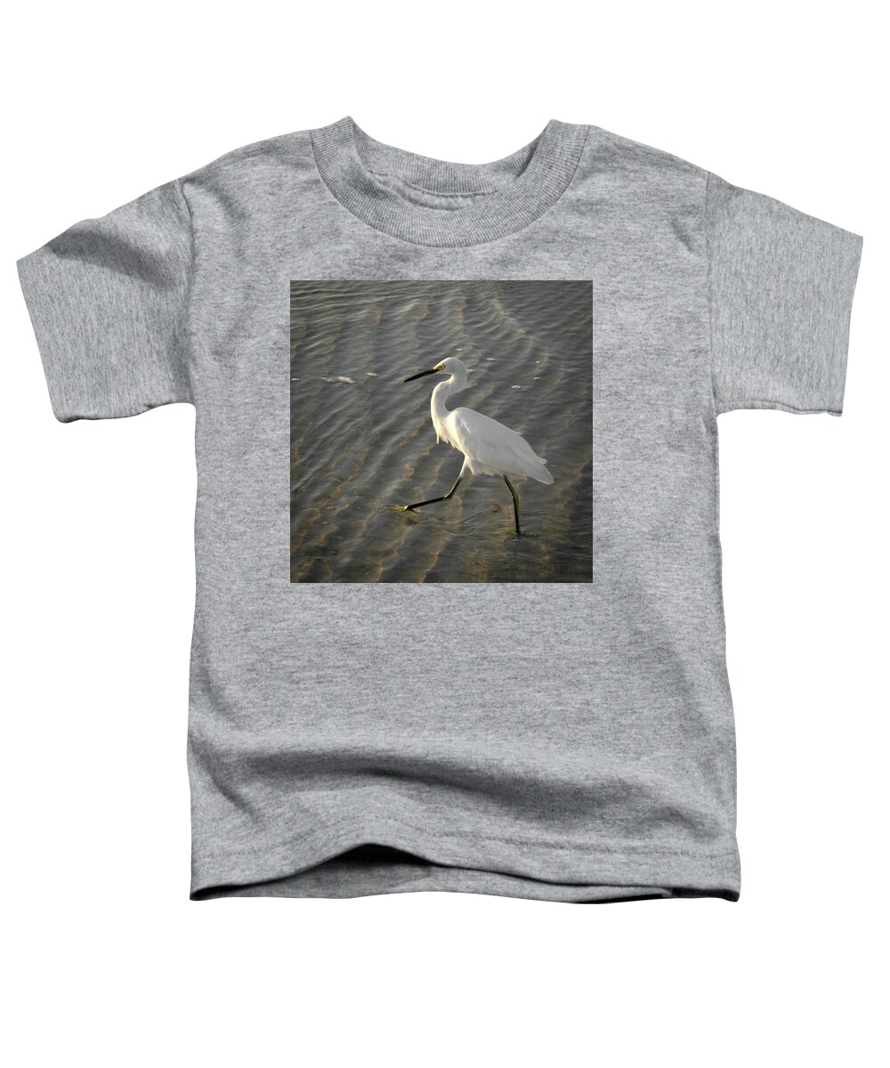 Highstepping Toddler T-Shirt featuring the photograph High Stepping by Vicky Edgerly