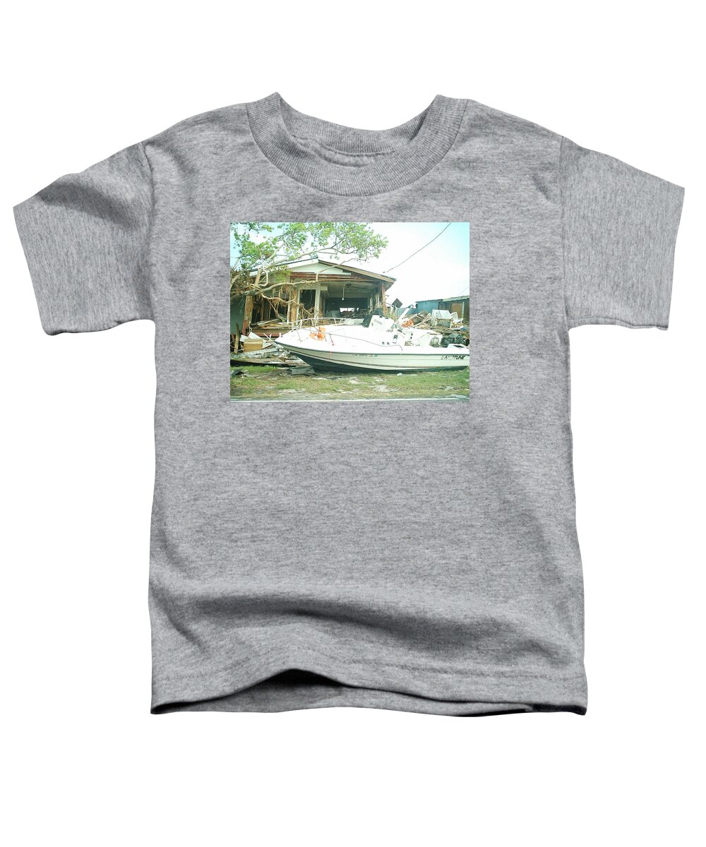  Toddler T-Shirt featuring the photograph Hurricane Katrina Series - 6 by Christopher Lotito