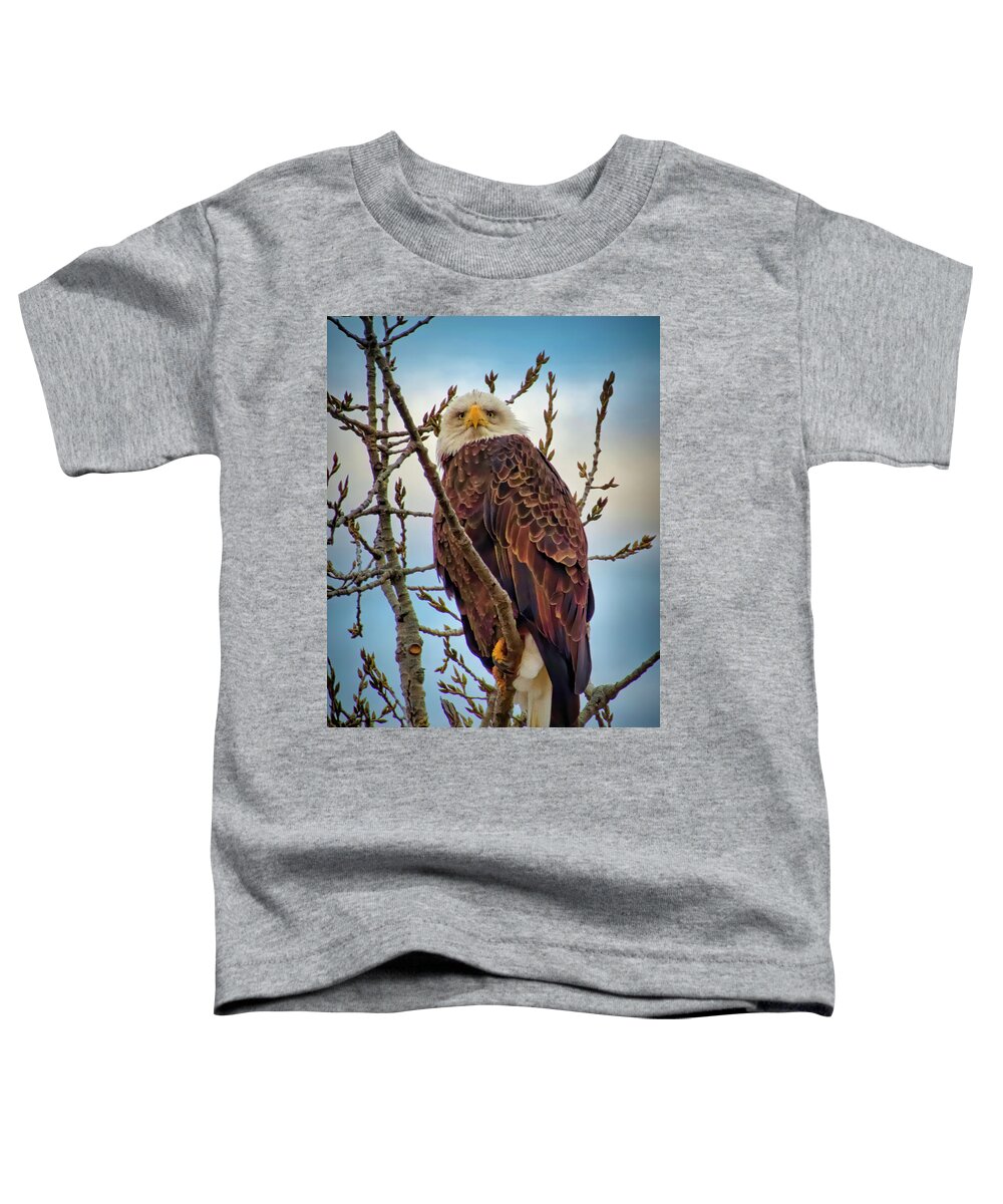  Toddler T-Shirt featuring the photograph I'm Watching You by Jack Wilson