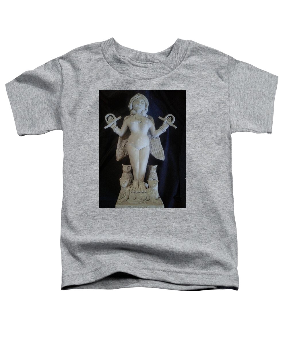  Toddler T-Shirt featuring the painting Innana by James RODERICK