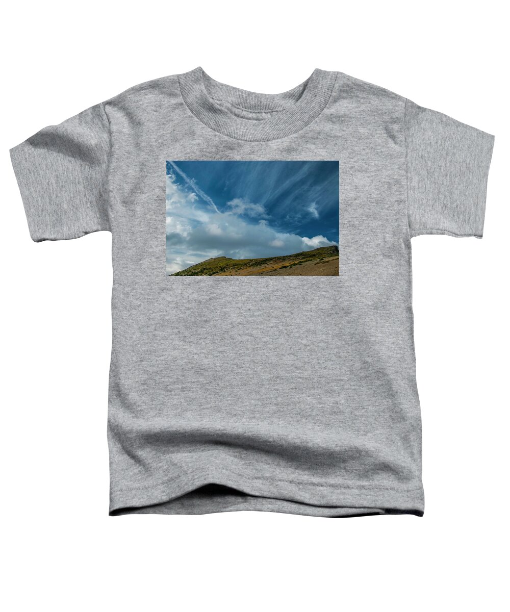 Mount Rainier National Park Toddler T-Shirt featuring the photograph Into the Sky by Doug Scrima