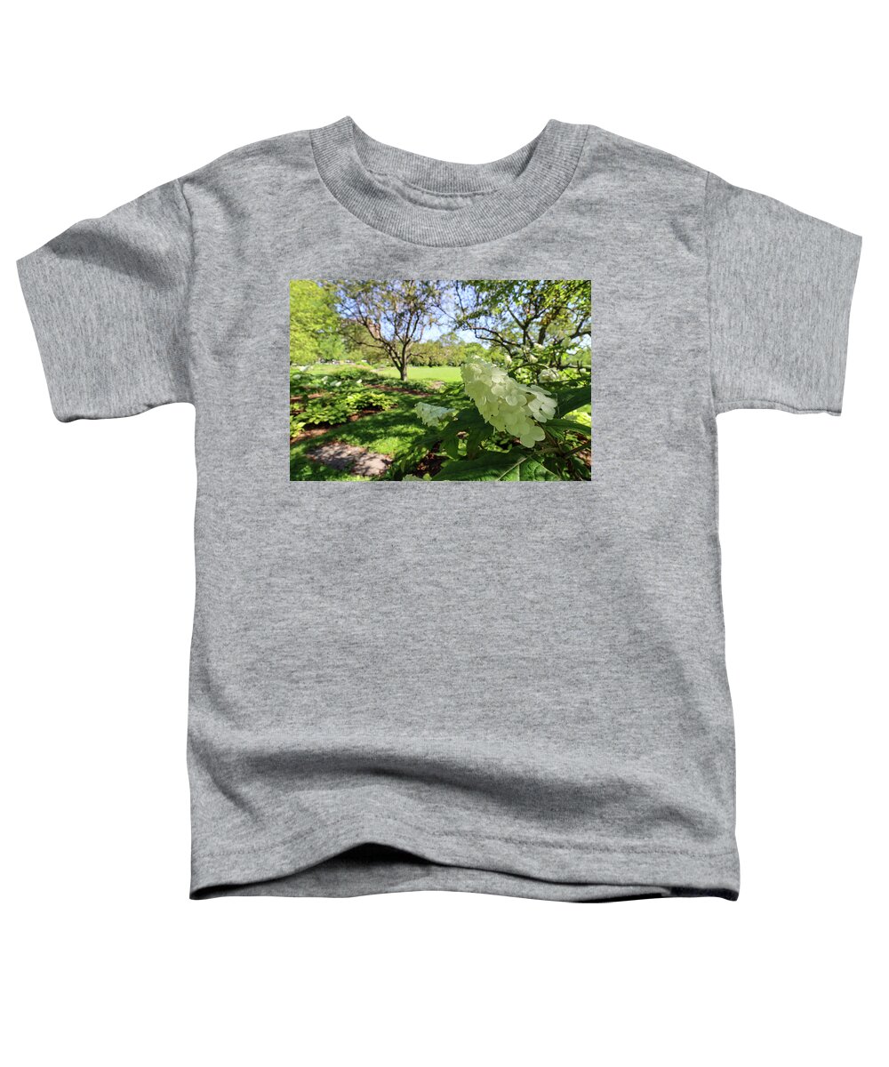 Garden Toddler T-Shirt featuring the photograph Jackson Park #3 by Britten Adams