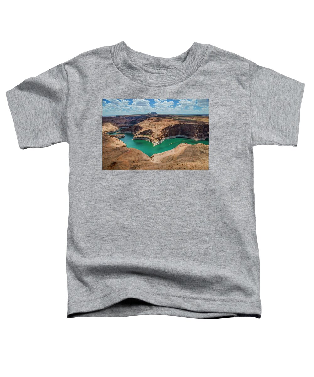 Lake Powell Toddler T-Shirt featuring the photograph Lake Powell Inlet by Rob Hemphill