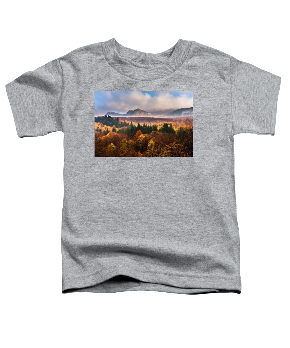 Balkan Mountains Toddler T-Shirt featuring the photograph Land Of Illusion by Evgeni Dinev