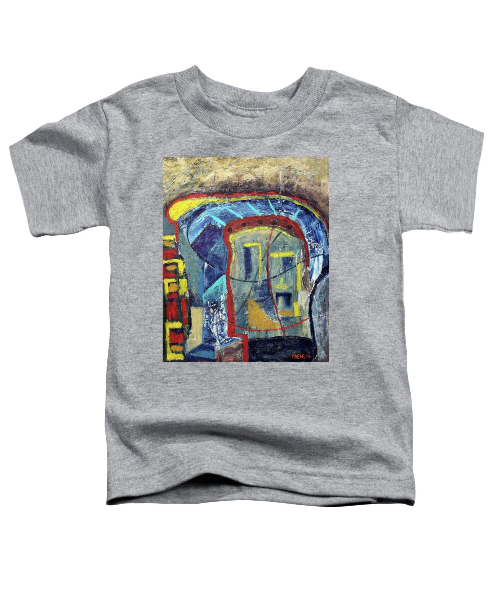 African Art Toddler T-Shirt featuring the painting Liberty And Freedom by Michael Nene