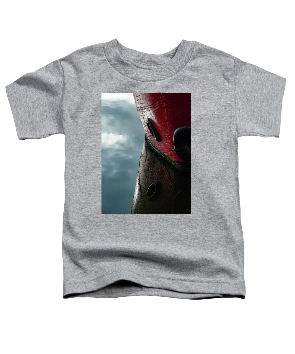 Boat Toddler T-Shirt featuring the photograph Lightship by Gavin Lewis