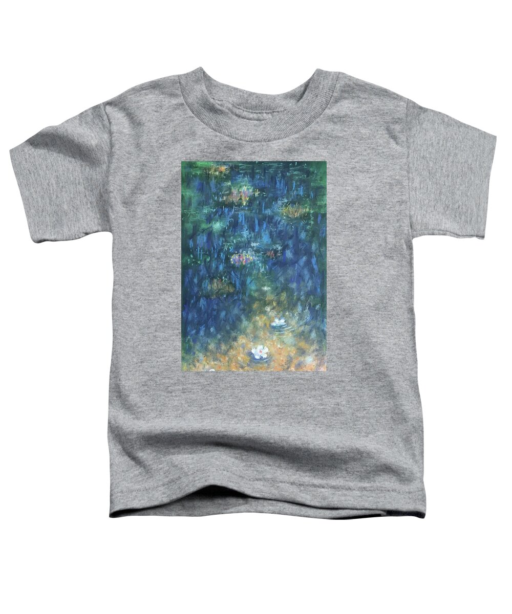 Lilly Pads Toddler T-Shirt featuring the pastel Lillies at Asticou by Terre Lefferts