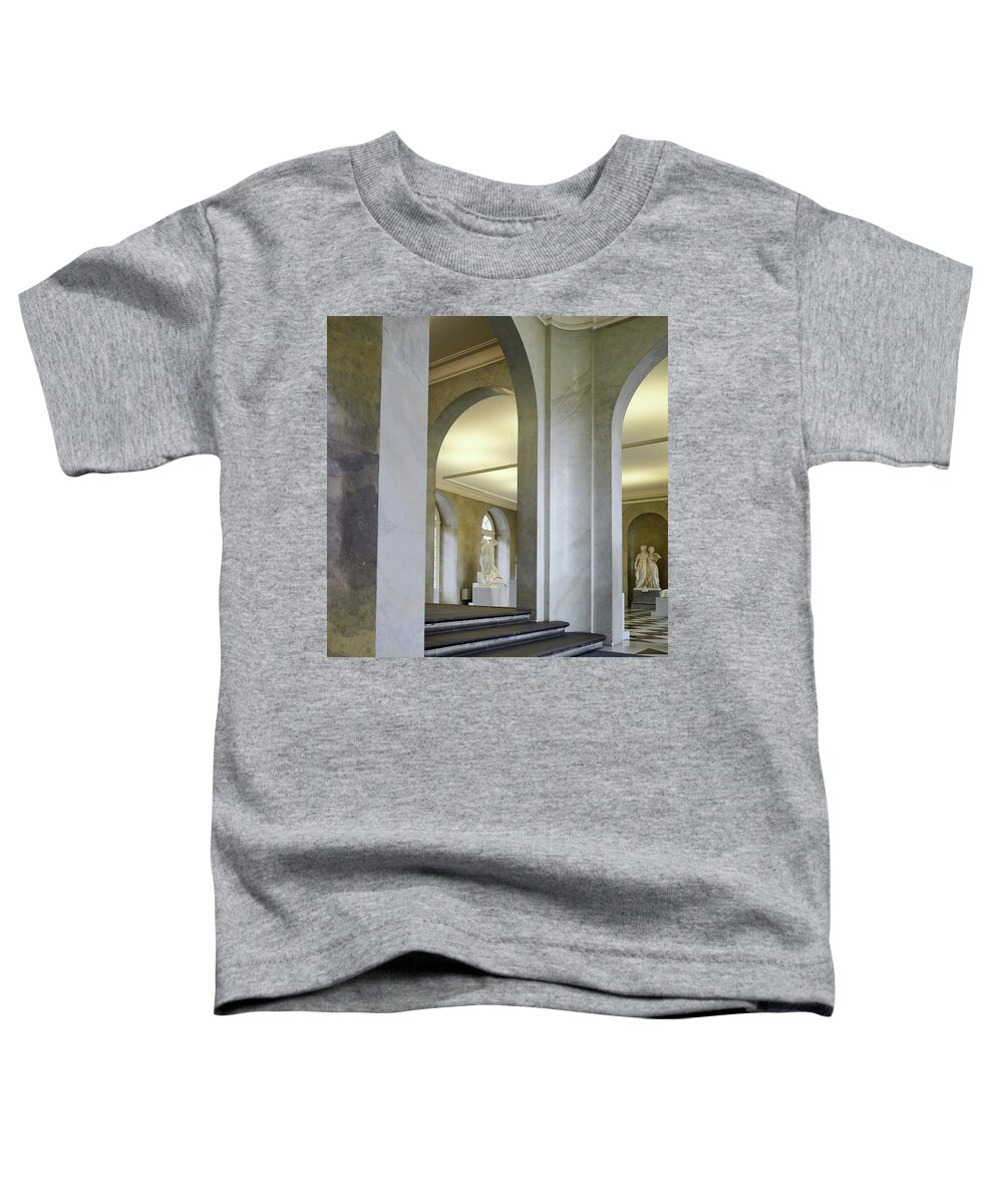 Berlin Toddler T-Shirt featuring the photograph Marble. Schloss Charlottenburg.Berlin by Jouko Lehto