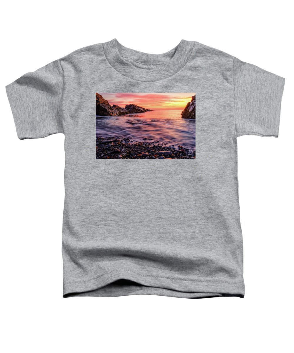 New Hampshire Toddler T-Shirt featuring the photograph Marginal Ways by Jeff Sinon