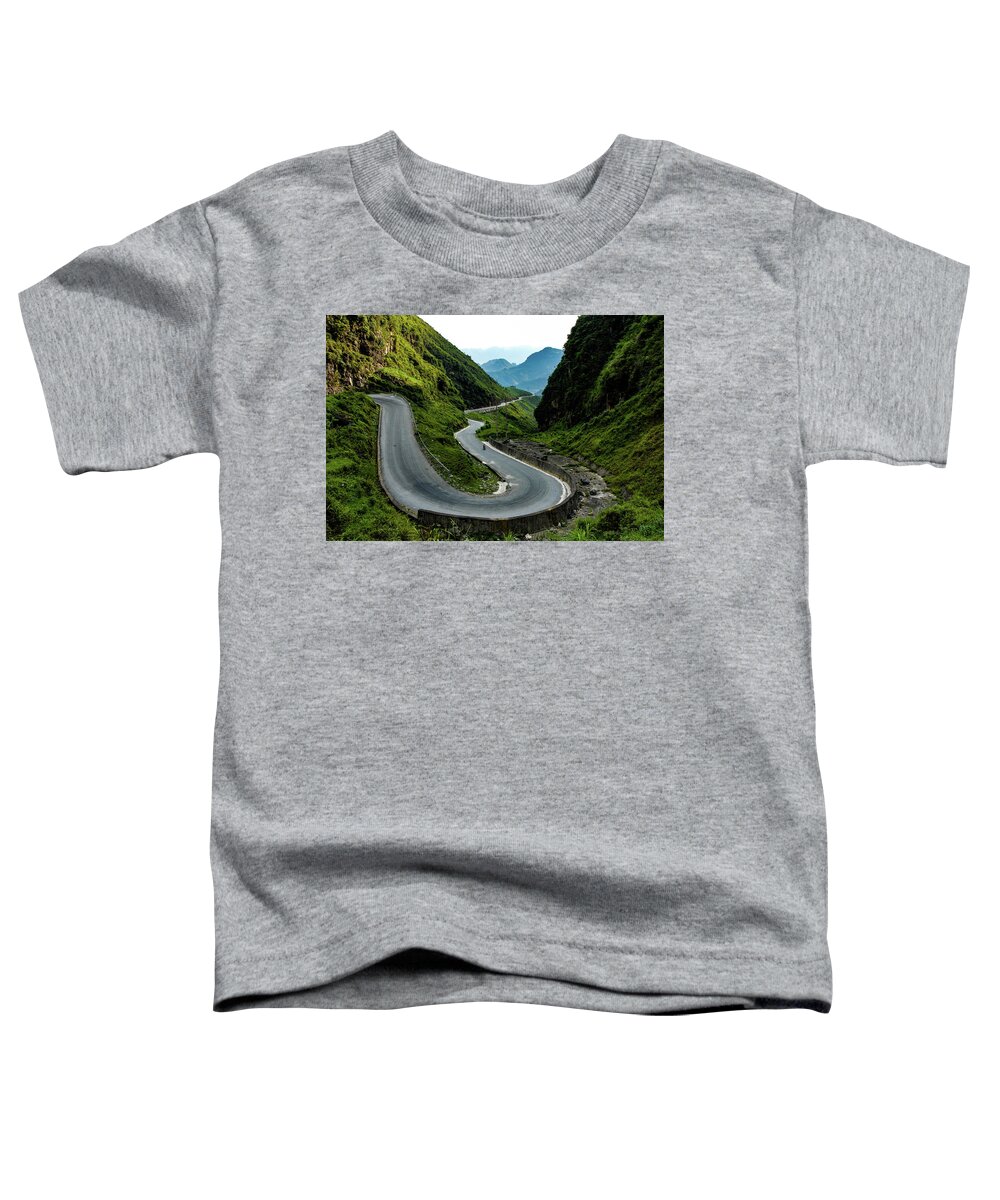 Northern Toddler T-Shirt featuring the photograph Memory Lane - Ha Giang Province, Northern Vietnam by Earth And Spirit