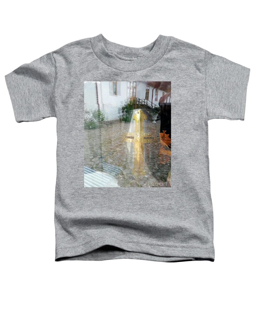 Armor Toddler T-Shirt featuring the photograph Mithril Casque by Alexandra Vusir