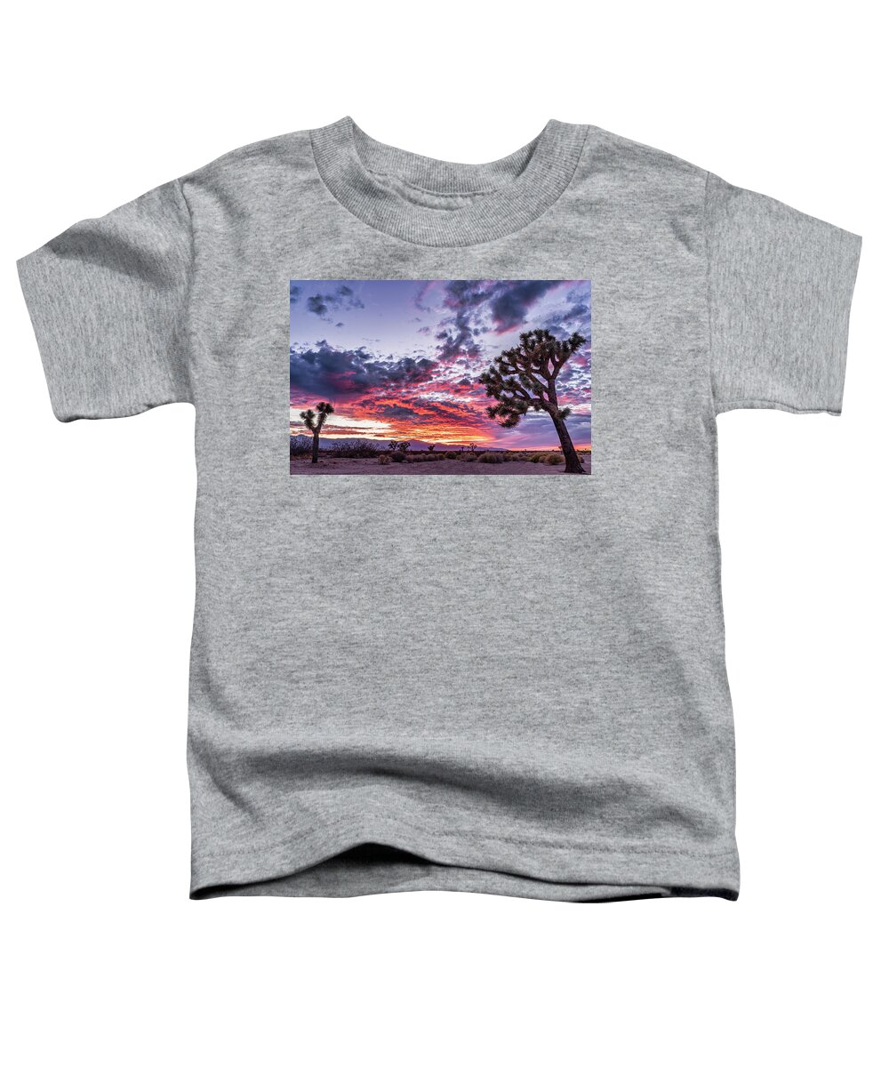 Landscape Toddler T-Shirt featuring the photograph MRV Sunset by Daniel Hayes