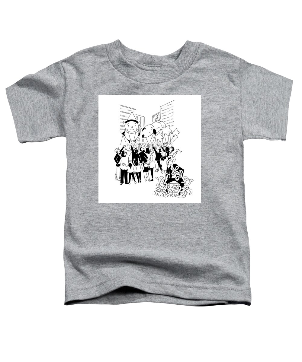 Captionless Toddler T-Shirt featuring the drawing New Yorker November 23, 2022 by Maggie Larson