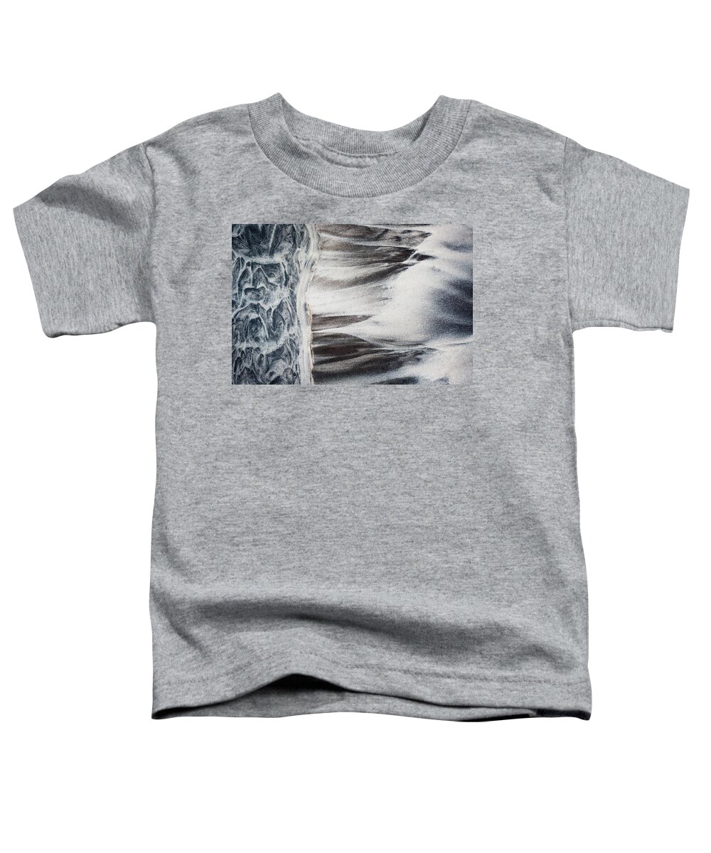 Lofoten Toddler T-Shirt featuring the photograph Of Sand, Ocean and Wind 1 by Alexandru Conu