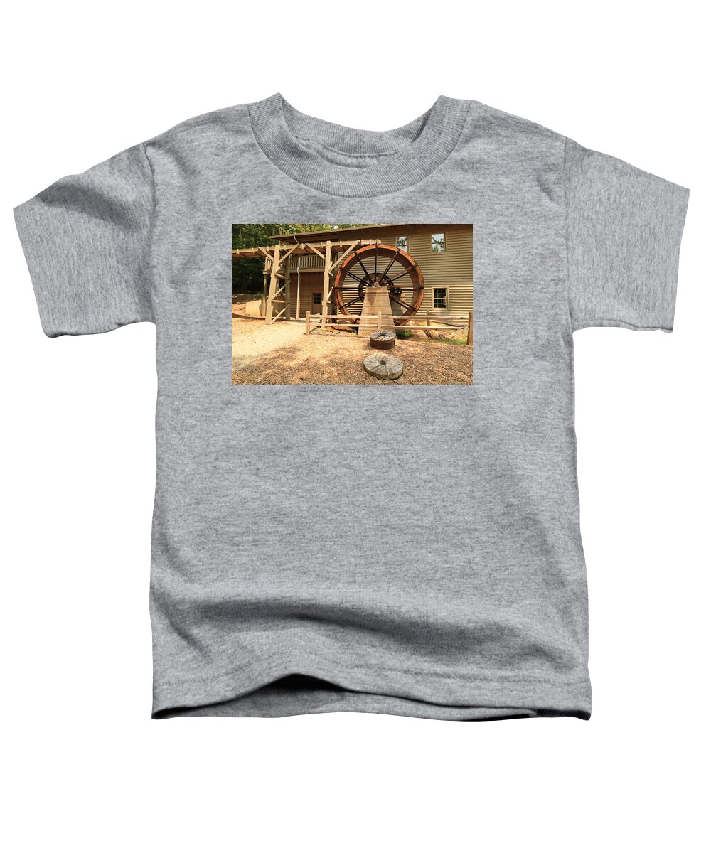 Mill Toddler T-Shirt featuring the photograph Old Grist Mill by Rick Redman