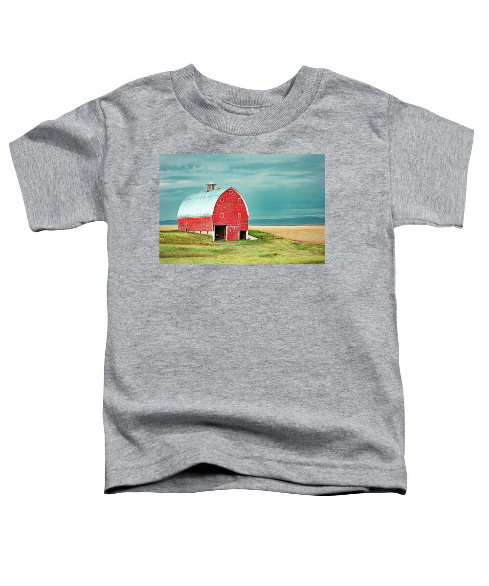 Barn Toddler T-Shirt featuring the photograph On Trout Creek Road by Todd Klassy