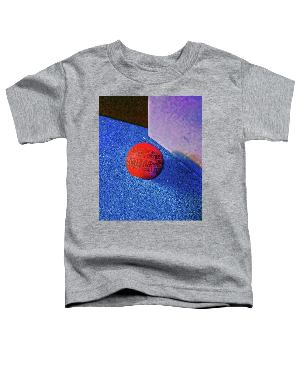 Color Toddler T-Shirt featuring the photograph Ground Ball by Andrew Lawrence