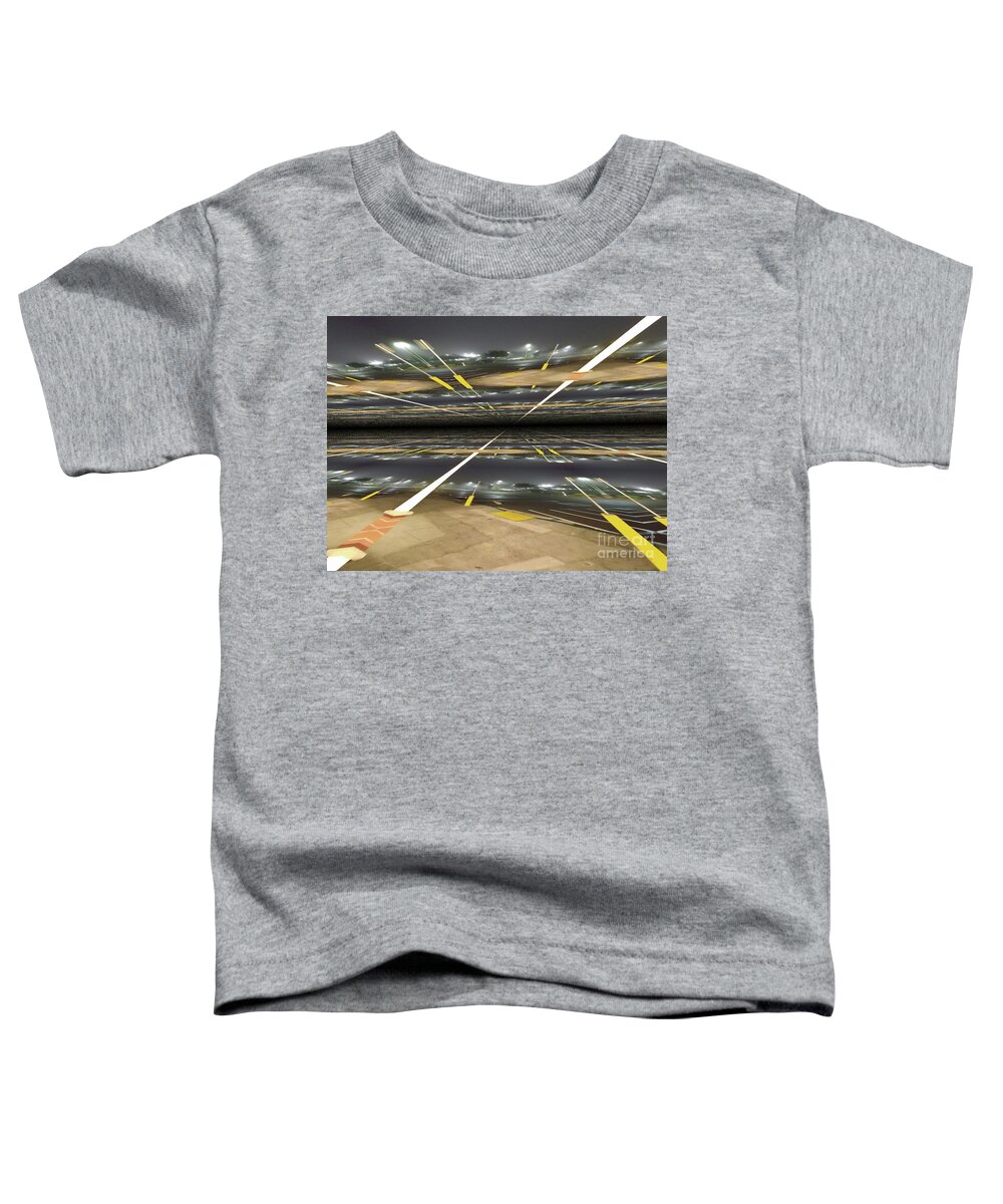 Urban Toddler T-Shirt featuring the photograph Outer limits by Steven Wills