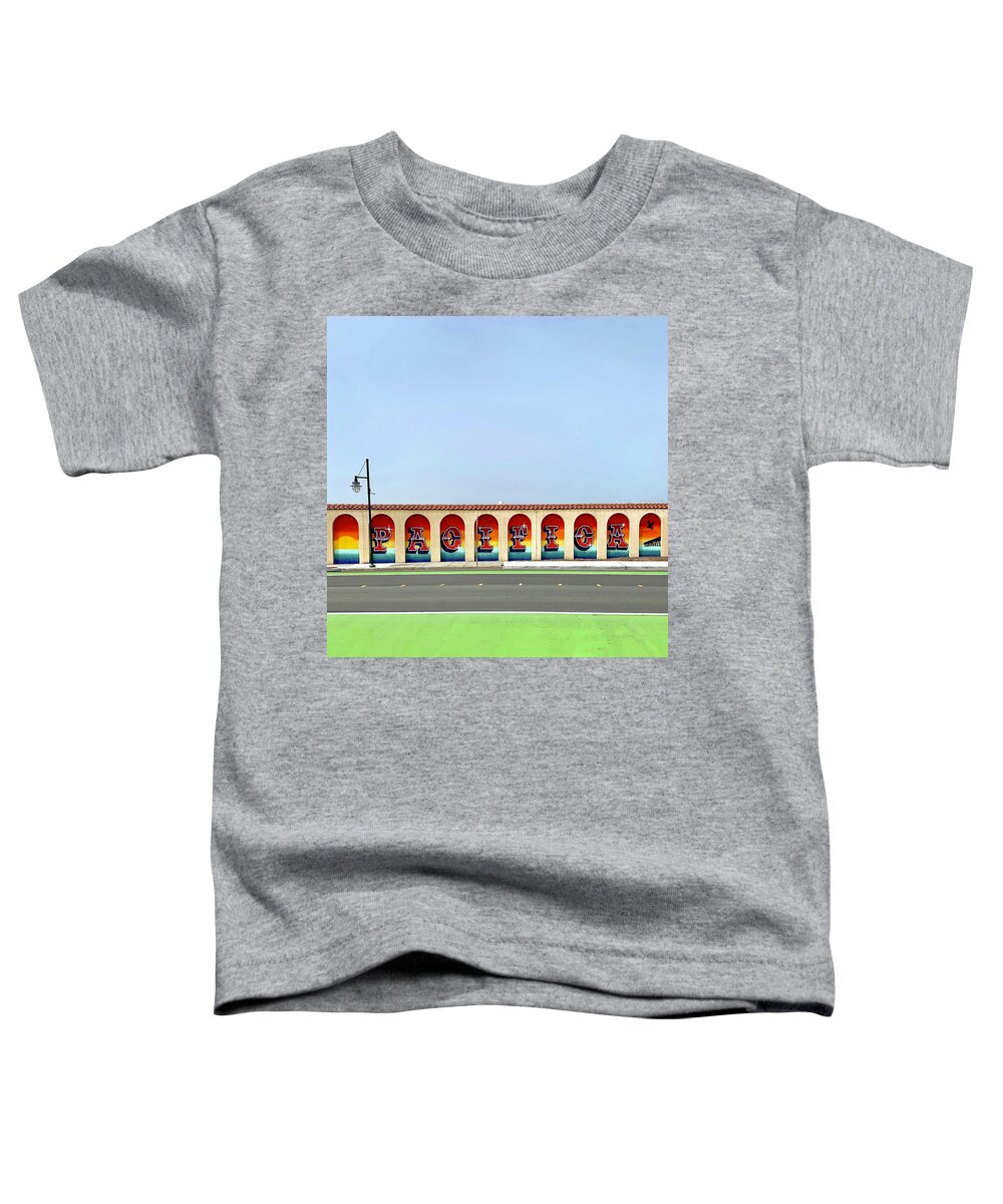  Toddler T-Shirt featuring the photograph Pacifica Mural by Julie Gebhardt