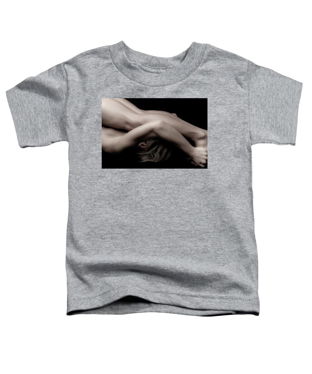 Yoga Toddler T-Shirt featuring the photograph Plow by Marian Tagliarino