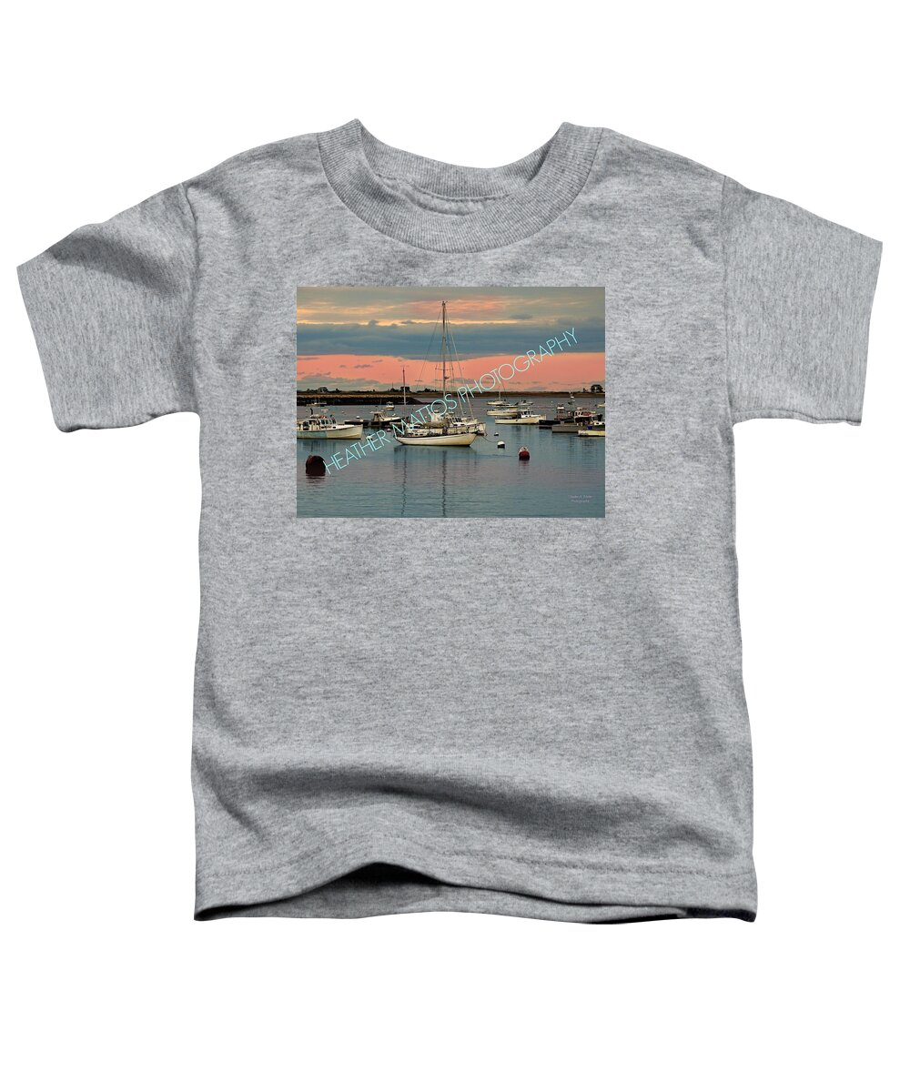Plymouth Toddler T-Shirt featuring the photograph Plymouth Harbor - Summertime by Heather M Photography
