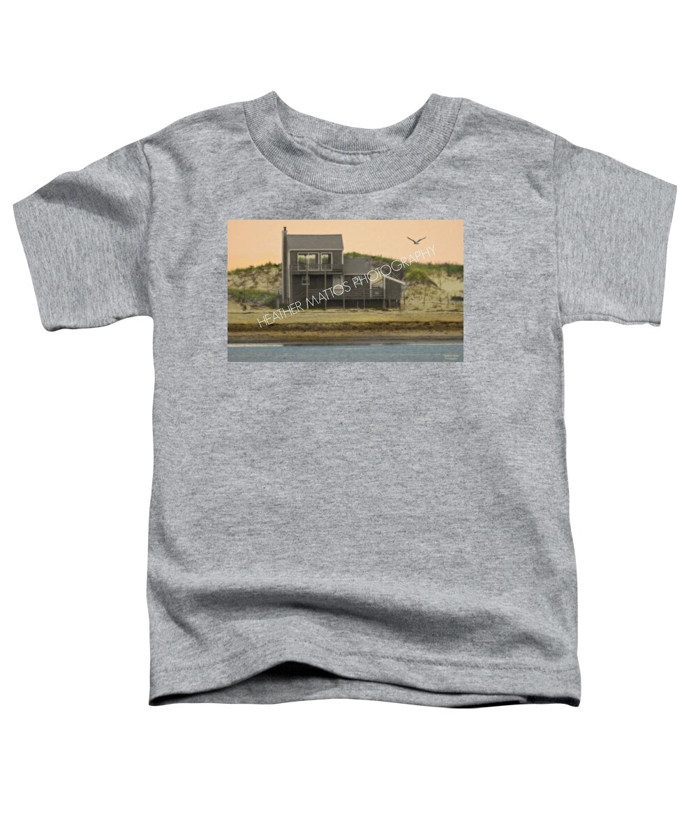 Plymouth Toddler T-Shirt featuring the photograph Plymouth Summer House by Heather M Photography