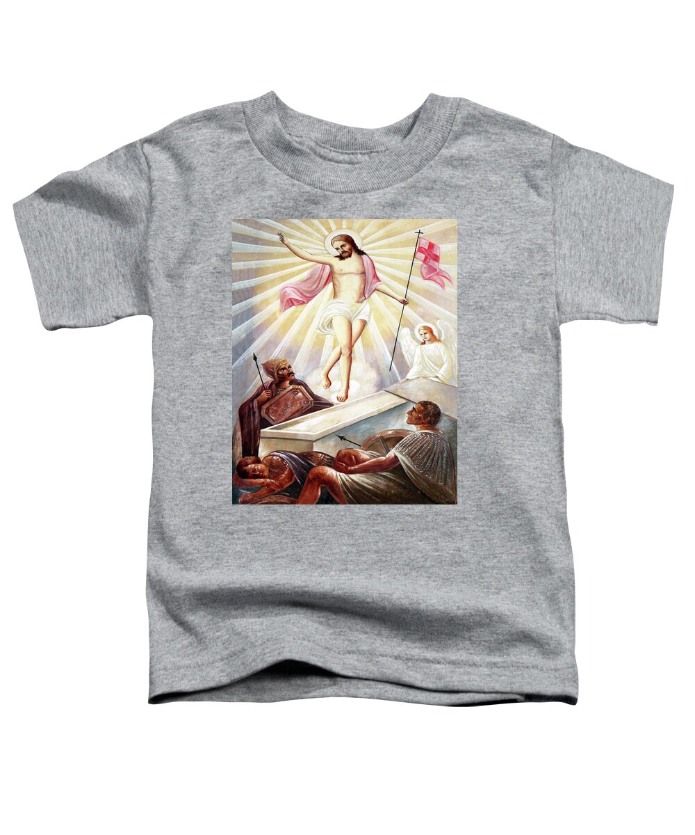 Resurrection Toddler T-Shirt featuring the photograph Resurrection at St. Mary Church by Munir Alawi