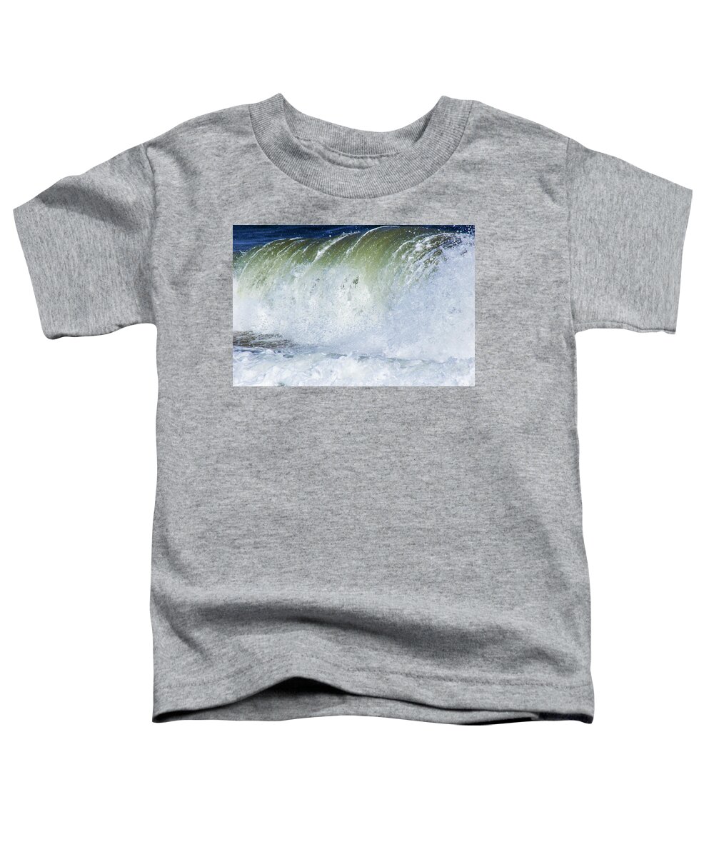 Seascape Toddler T-Shirt featuring the photograph Roar by Ruth Crofts Photography