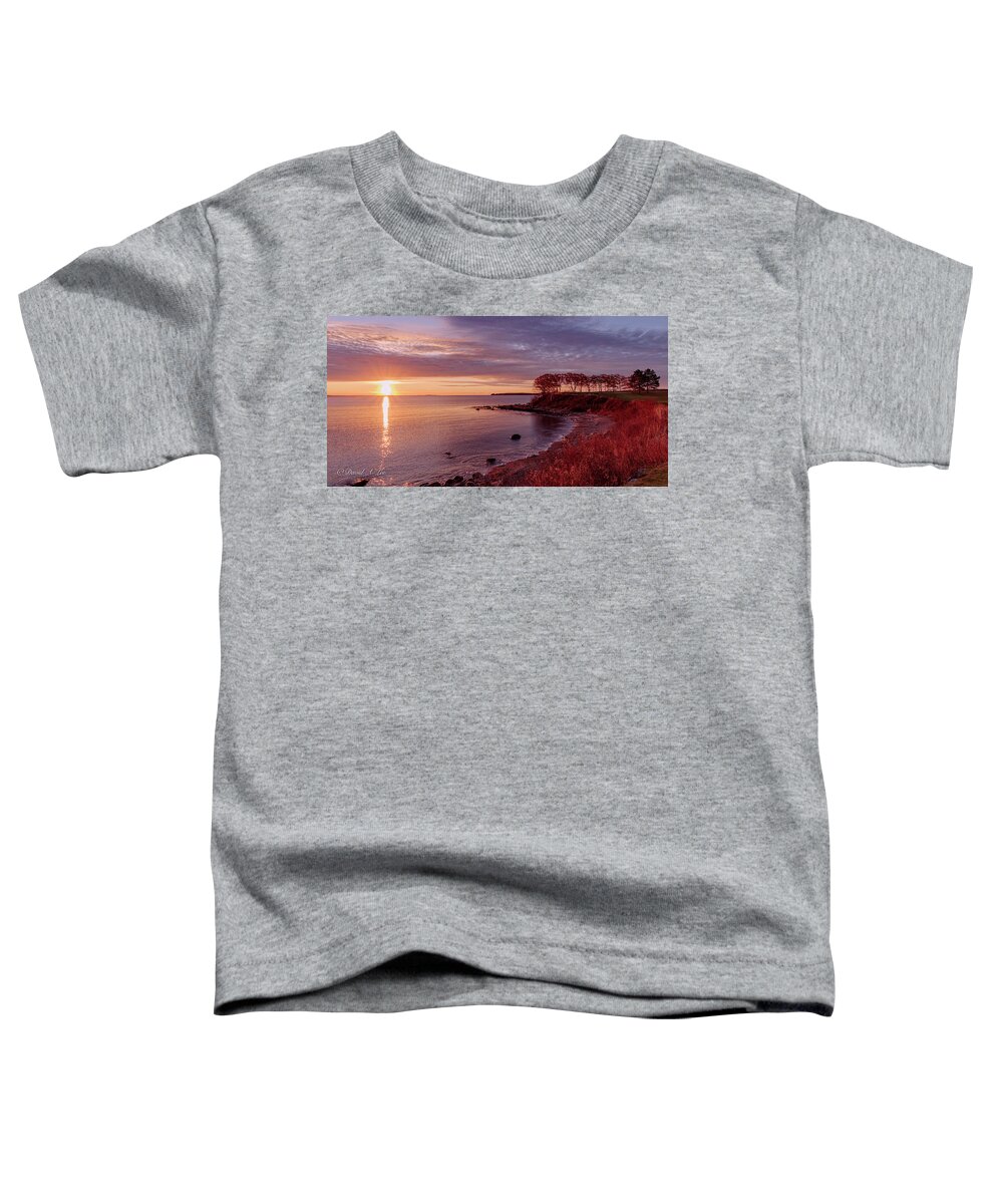Maine Toddler T-Shirt featuring the photograph Samoset Sunrise by David Lee