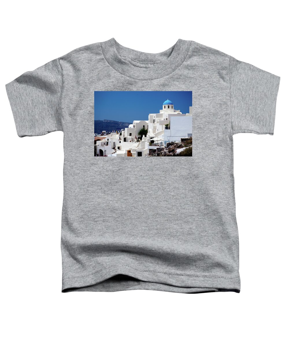 Santorini Toddler T-Shirt featuring the photograph Santorini I by Rich S