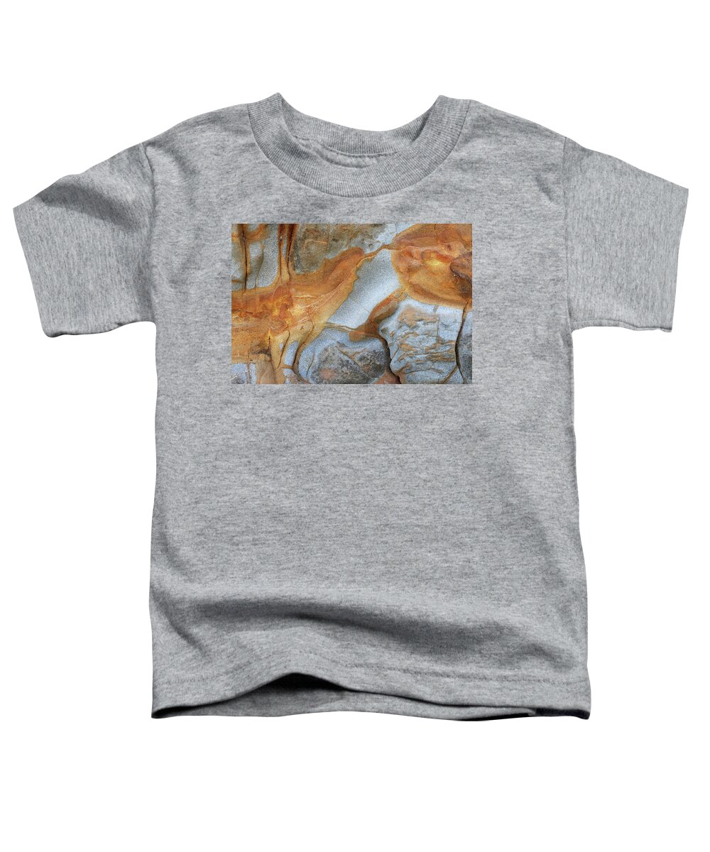 Toddler T-Shirt featuring the photograph Sea Cliff Patterns #2 by Carla Brennan