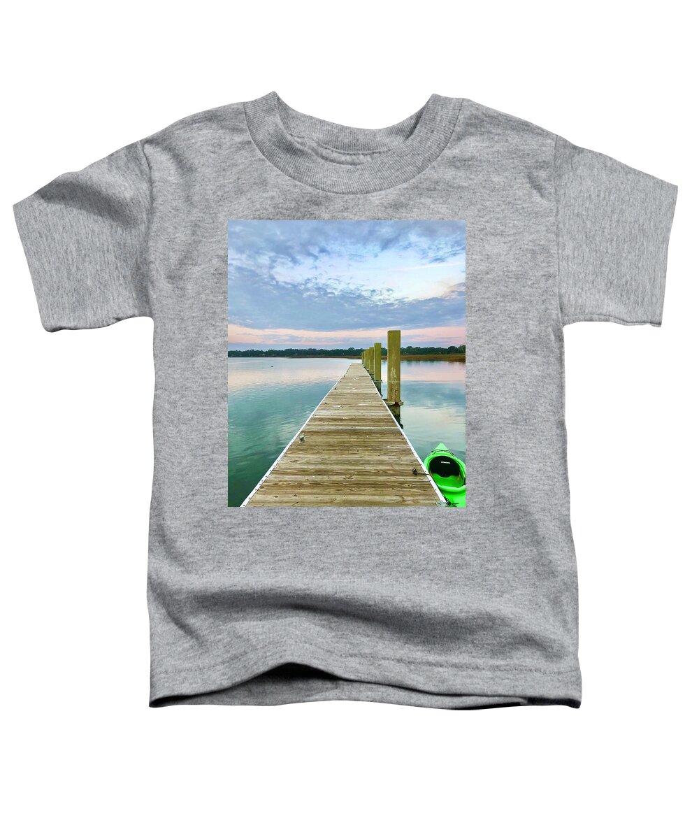 Landscape Toddler T-Shirt featuring the photograph Serene Destinations by Michael Stothard