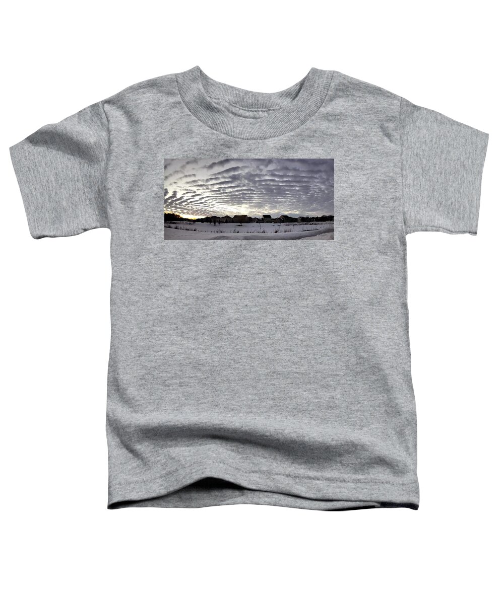 Sky Toddler T-Shirt featuring the photograph Skycam 2 by Fred Larucci