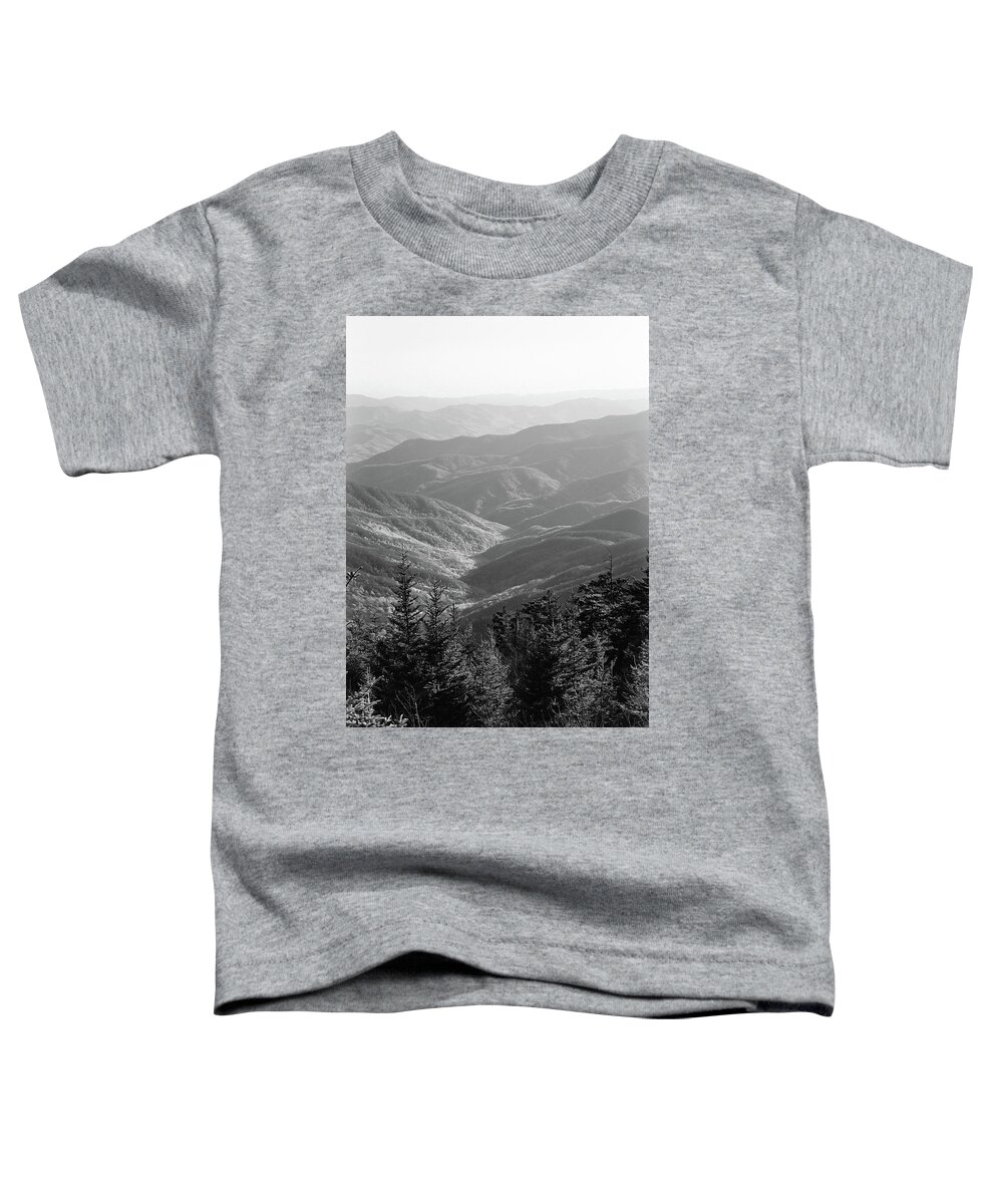 Great Toddler T-Shirt featuring the photograph Smoky Mountains by Steven Nelson