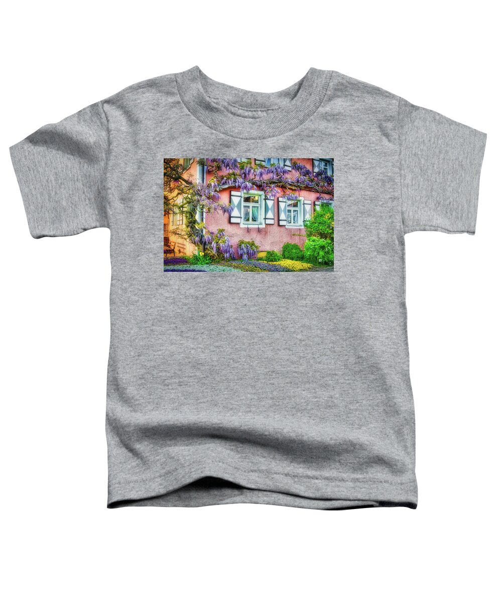 Nonnenhorn Toddler T-Shirt featuring the photograph Spring in Germany by Tatiana Travelways