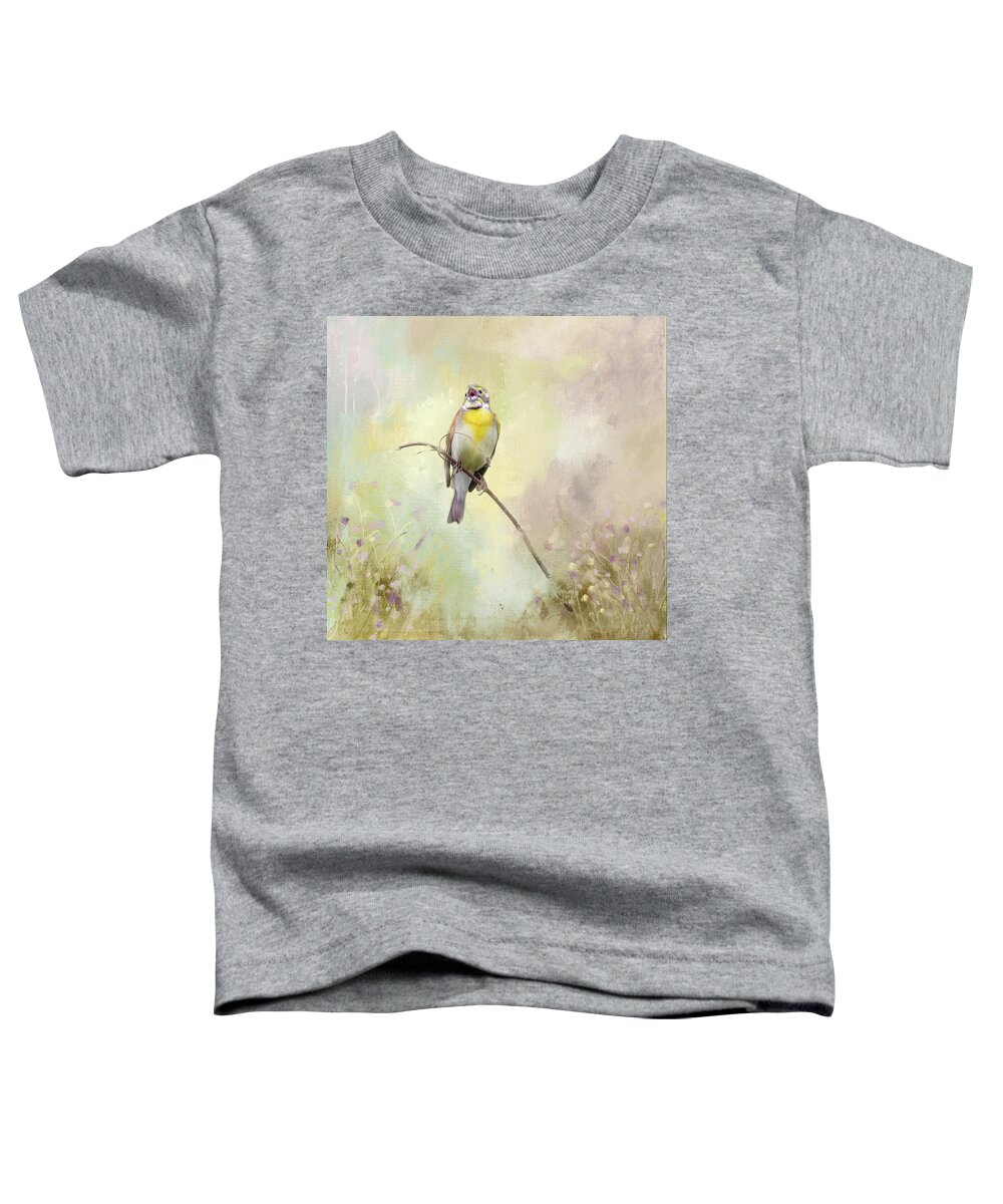 Bird Toddler T-Shirt featuring the photograph Spring Song by Pam Rendall