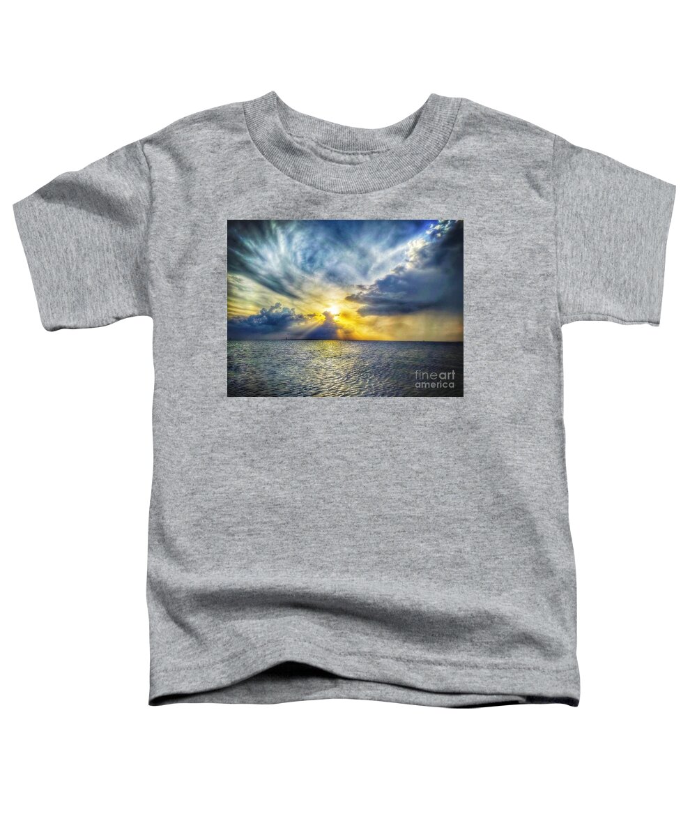 Sunset Toddler T-Shirt featuring the photograph Sunset Beauty by Claudia Zahnd-Prezioso