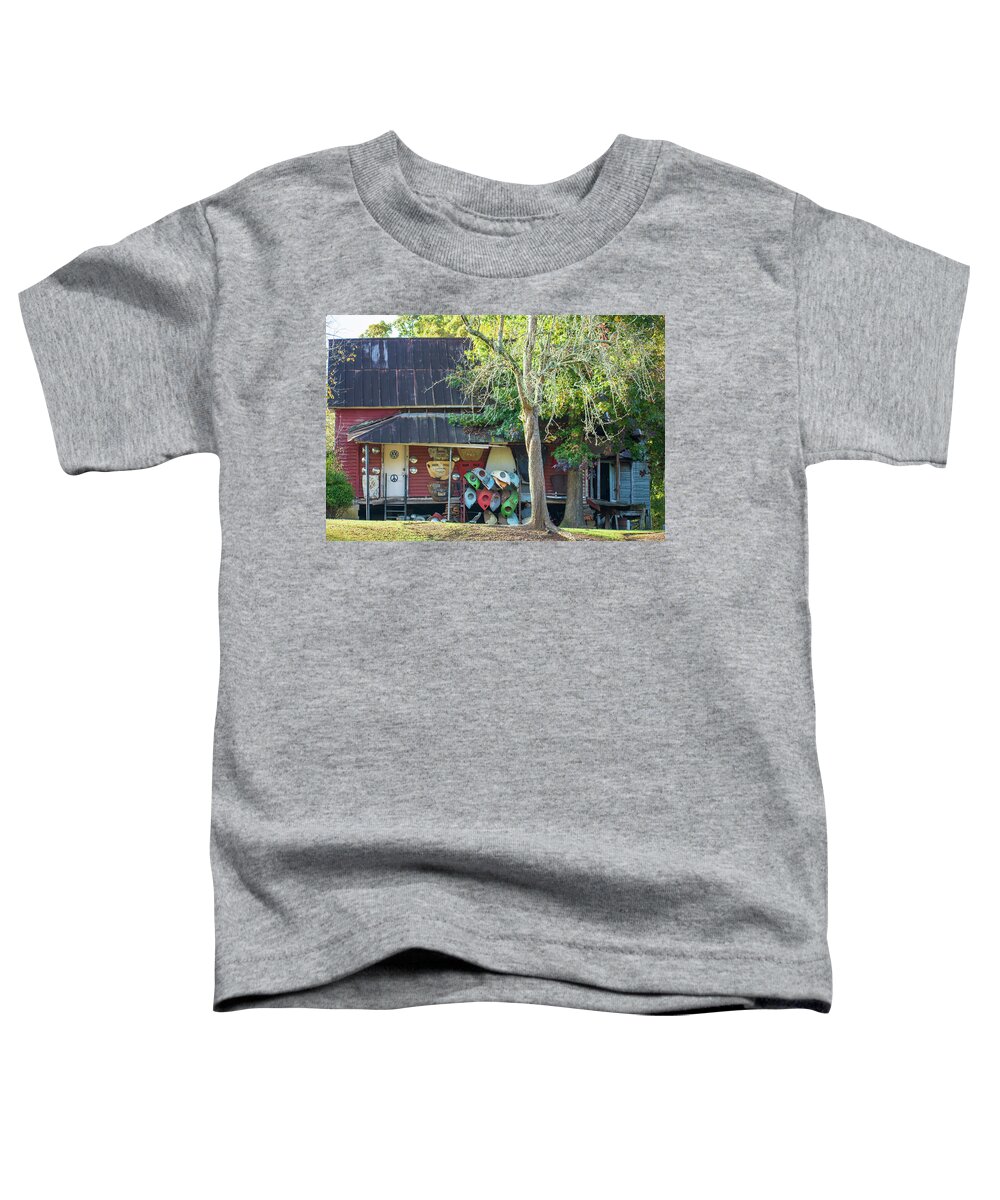 House Toddler T-Shirt featuring the photograph The Beetle House by Mary Ann Artz