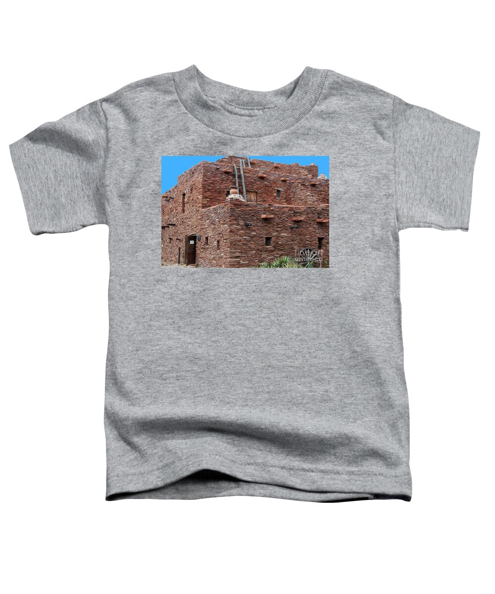 Grand-canyon Toddler T-Shirt featuring the photograph Hopi House Corner by Kirt Tisdale