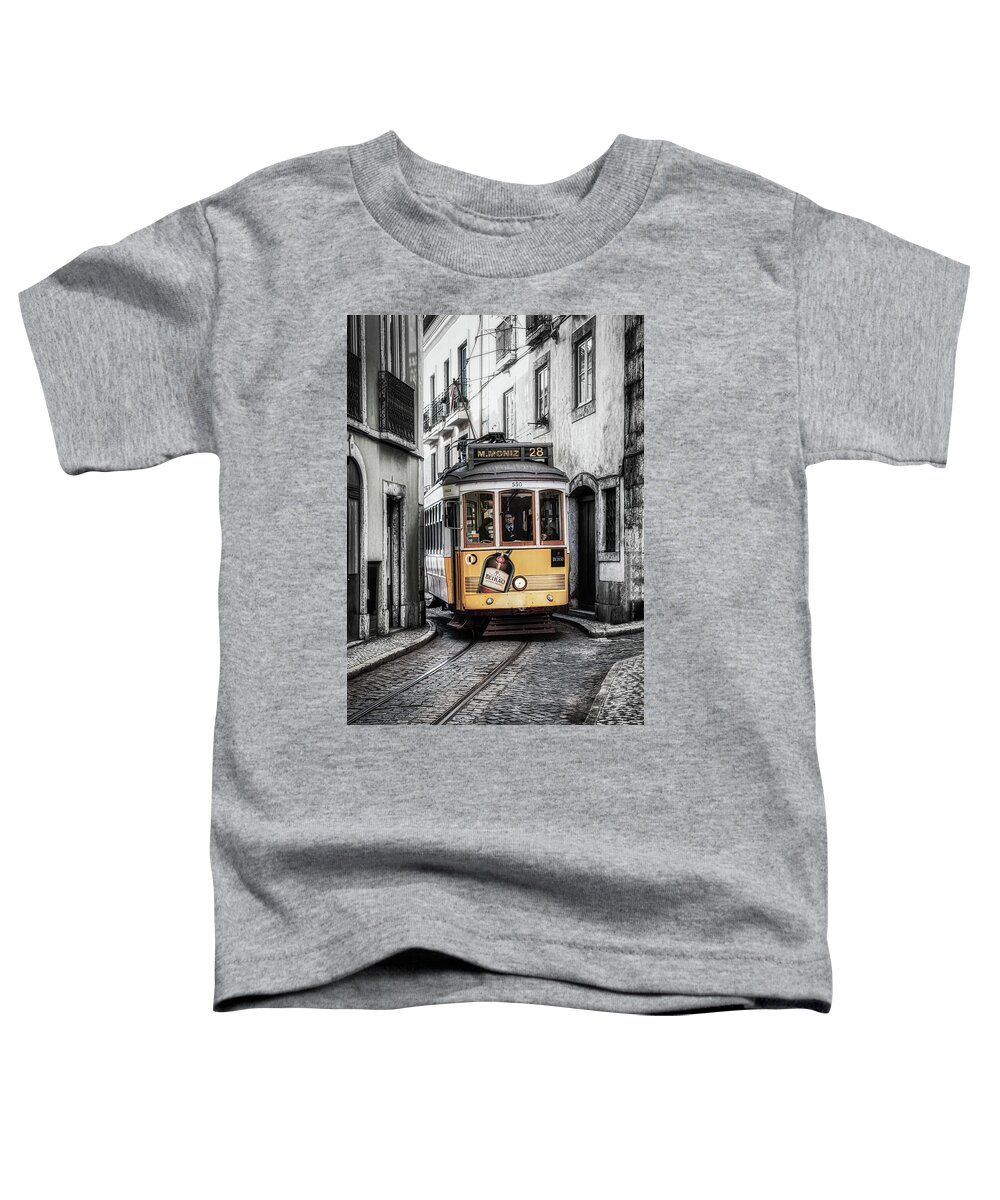 Tram Toddler T-Shirt featuring the photograph The Number 28 by Micah Offman