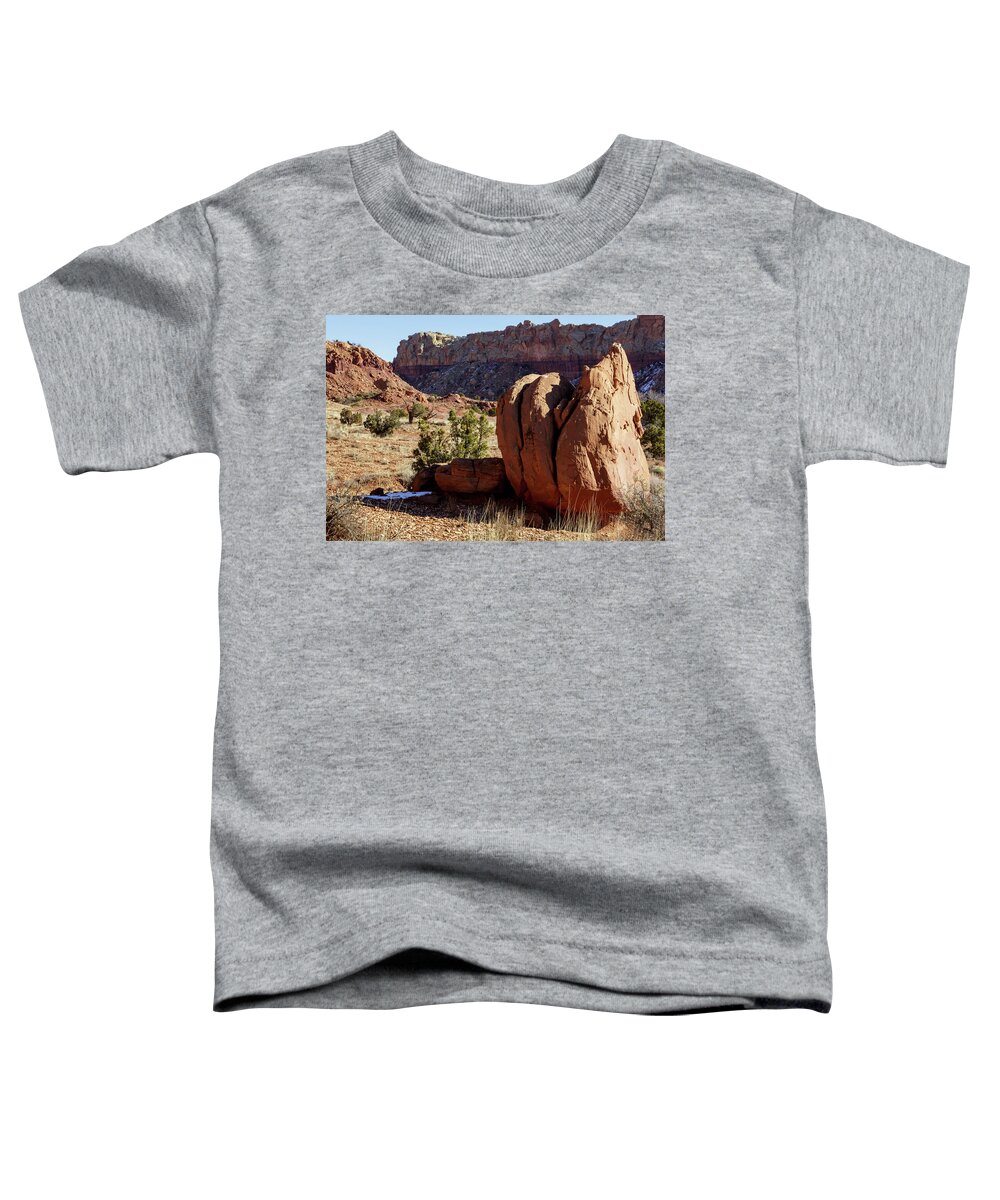 Landscape Toddler T-Shirt featuring the photograph The Three Amigos by Steve Templeton