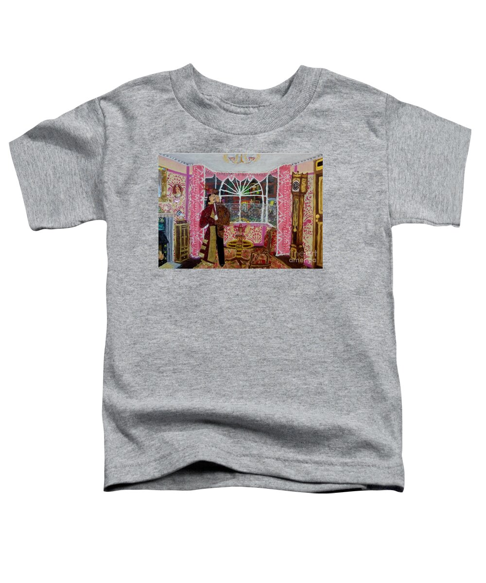 Lgbtq Toddler T-Shirt featuring the mixed media The Victorian Victim by David Westwood