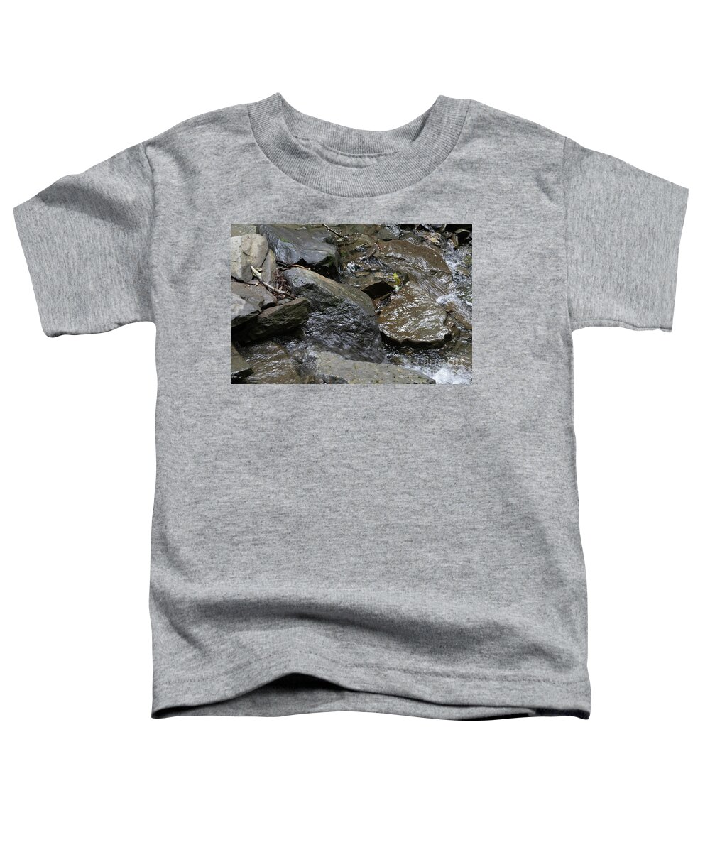 Water Toddler T-Shirt featuring the photograph Tinker Falls 20 by William Norton