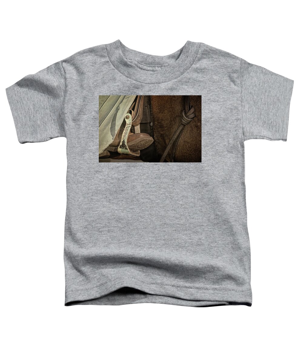 Horse Toddler T-Shirt featuring the photograph Trust Your Horse by M Kathleen Warren
