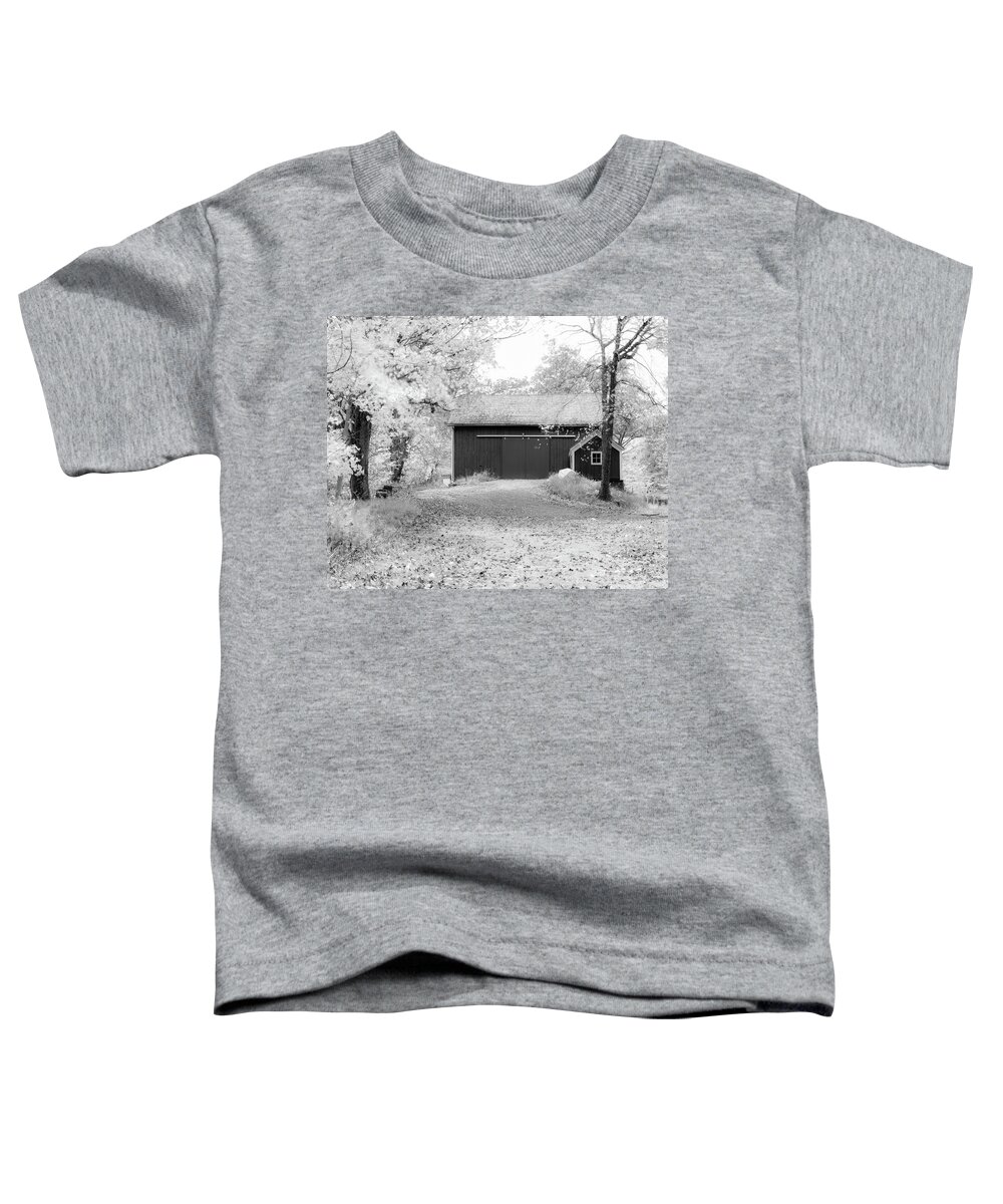 Cowen Farm Toddler T-Shirt featuring the photograph Upstate NY Historic Site by Amelia Pearn