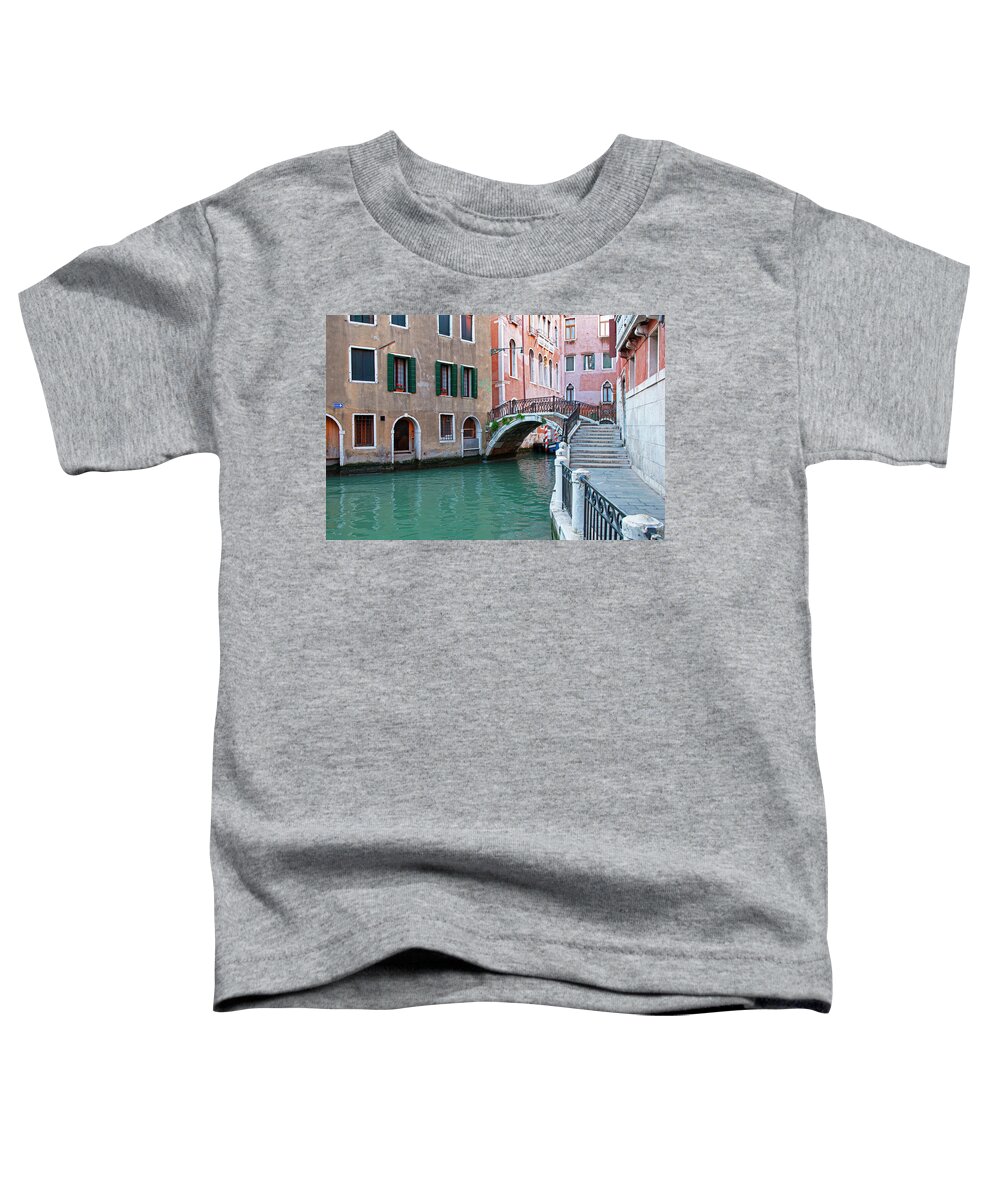 Italy Toddler T-Shirt featuring the photograph Venice at Rest - Venice, Italy by Denise Strahm