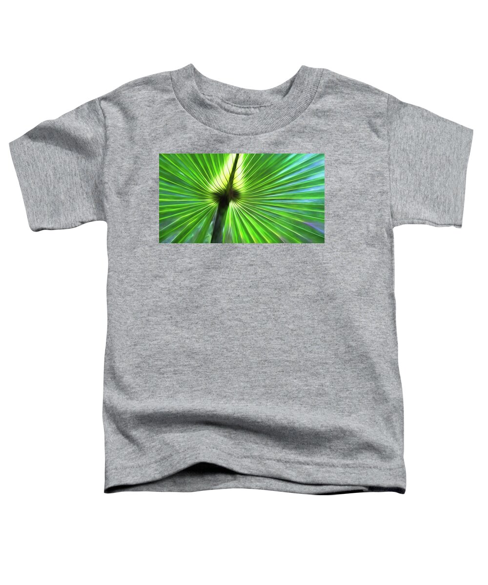 Plant Toddler T-Shirt featuring the photograph Verdant Glow by Art Cole